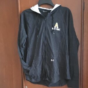 Under Armour Loose Lightweight West Point Zip-Up Sz L